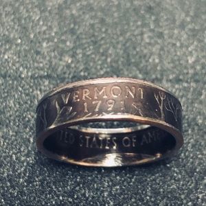 2001 Quarter ring Vermont